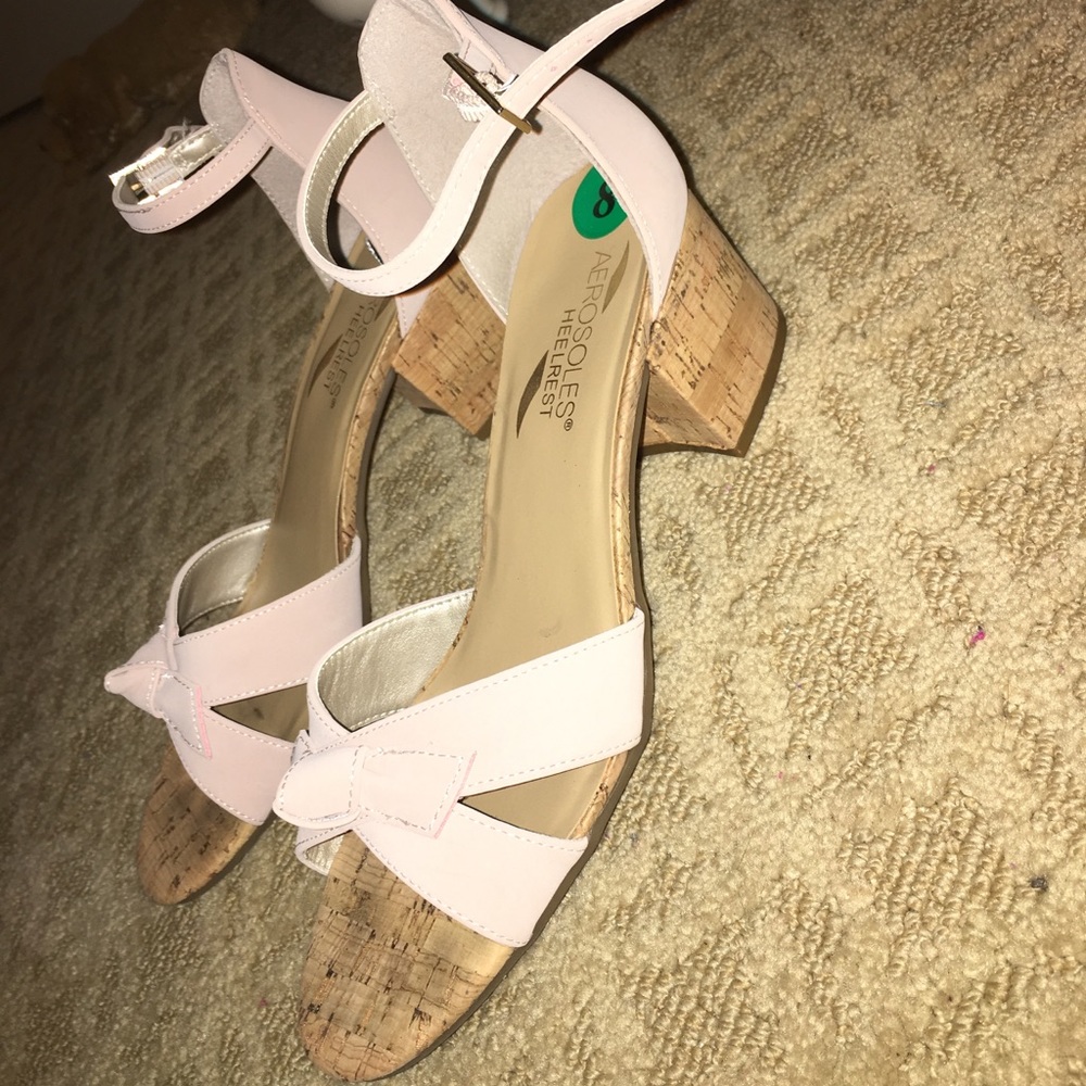 Pink 2 inch heels
